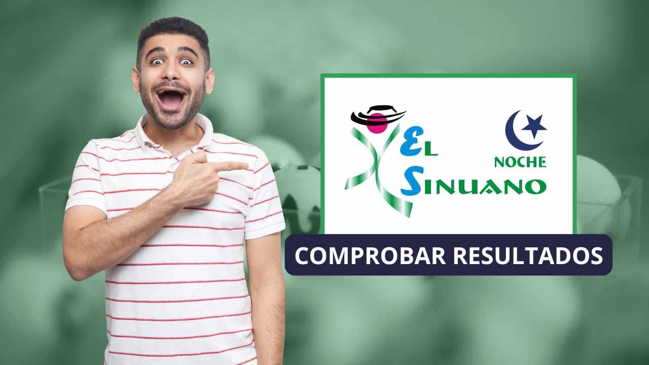 Verifica tu jugada con el resultado del Sinuano Noche del sábado 23 de agosto