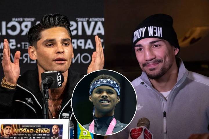 Shakur Stevenson Caught in Line of Fire as Teofimo Lopez Accepts Ryan Garcia’s Callout After Ryan Garcia called out Teofimo Lopez for a fight, the latter responds to challenge, roping in Shakur Steven