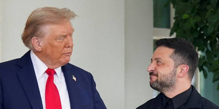 Trump fijó un plazo de dos semanas para definir el rumbo de las negociaciones de paz en Ucrania