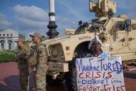 The Latest: Military expands presence in DC as California Democrats prepare response