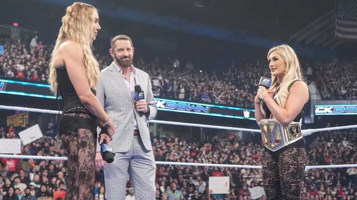 WWE's Tiffany Stratton Opens Up About Going Off Script With Charlotte Flair
