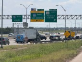 Southbound lanes shut down on I-35 in Georgetown for deadly crash investigation