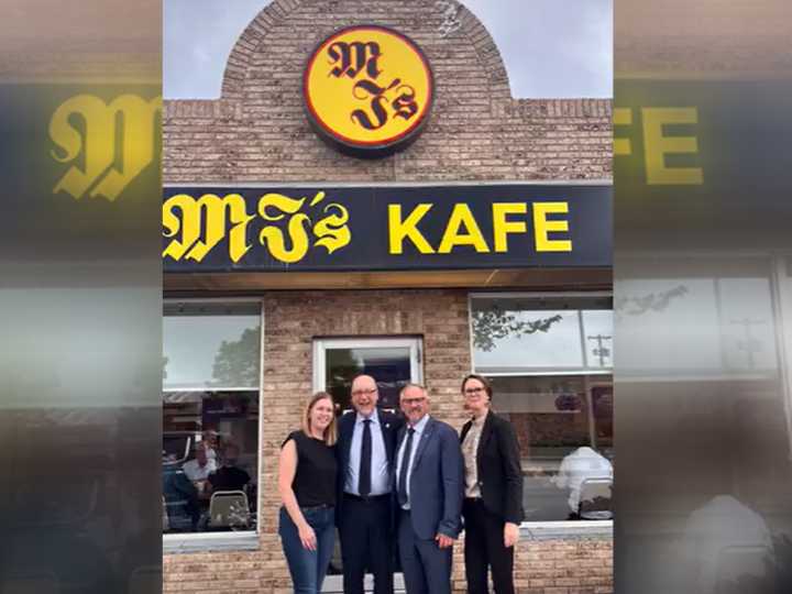 Ministers visit Steinbach to see how local businesses are driving growth
