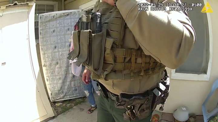 Bodycam footage captures aftermath of Robb Elementary School shooter’s attack on grandmother