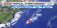 T.S. Fernand 5pm Update