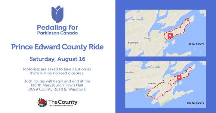 Pedaling for Parkinson's bike ride coming August 16