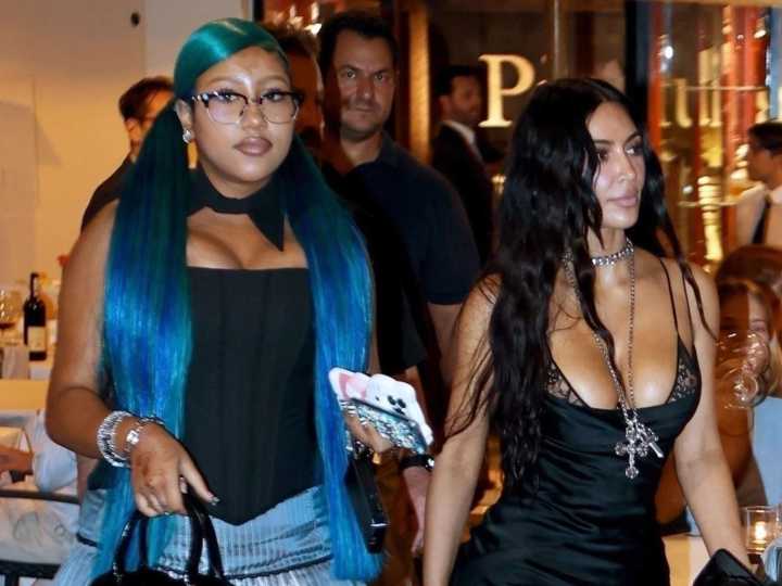 Kim Kardashian bajo fuego: polémica por el outfit "inapropiado" de North West a los 12 años en Roma