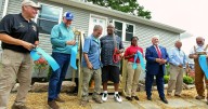 WATCH VIDEO | PHOTO GALLERY | 'Laying a foundation': Veteran, daughter move into home
