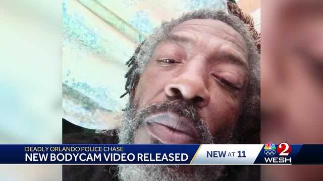 Orlando body-camera video reveals fatal police chase incident