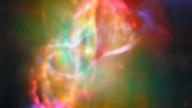 A dead 'sun' forms building blocks of exoplanets in new JWST Butterfly Nebula image