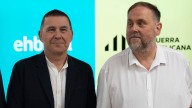 Junqueras y Otegi abogan por "más construcción nacional" frente a la "ola reaccionaria" de PP y Vox