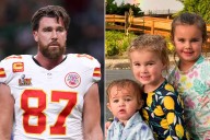 Kylie Kelce Says Daughters Have Never Been to Travis Kelce's Games (Exclusive)