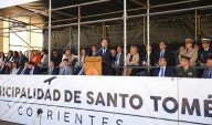 El Gobernador ncabezó la conmemoración del 162° aniversario de la refundación de Santo Tomé