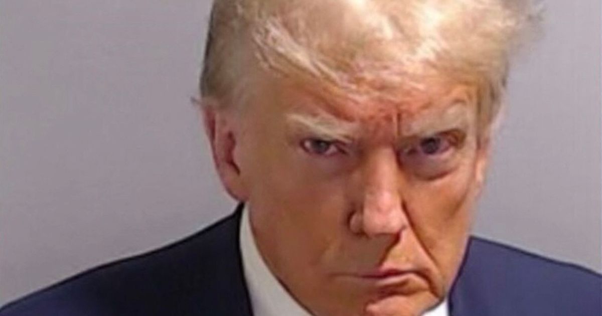 Trump's scowling snap is 'most monetised mugshot on record' two years on