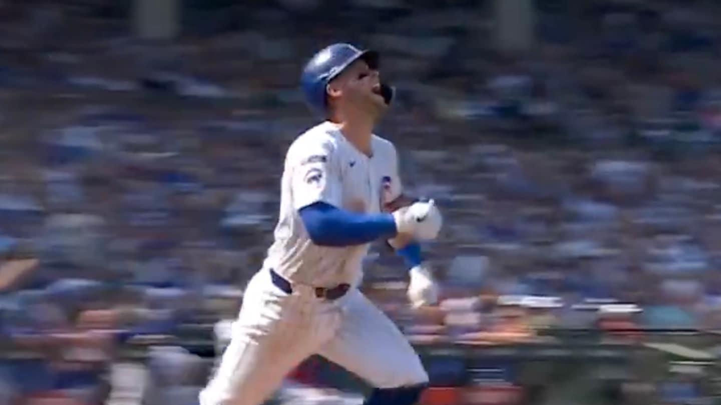 Cubs' Nico Hoerner Had the Best Reaction to Notching a Check