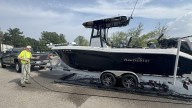Will your boat spread invasive species? Stop by the DNR wash station