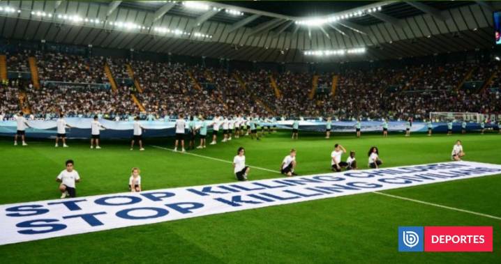 "Dejen de matar niños": UEFA envía en plena Supercopa un contundente mensaje a Israel por Gaza