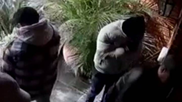 Video: ocho ladrones intentaron entrar a robar a una casa en Caballito
