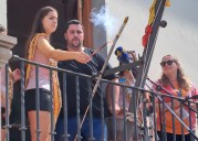 Nules inaugura sus fiestas patronales con la tradicional cridà a los más de 200 peñistas