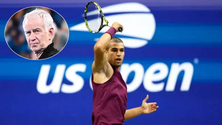 McEnroe ensalza la figura de Carlos Alcaraz y lo coloca por encima de Federer, Rafa Nadal y Djokovic: "No he visto nada igual"