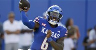 Jalon Daniels throws for 280 yards, 4 touchdowns as Kansas routs Wagner 46