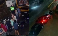 Motorizado murió arrastrado por corriente de agua en Caracas