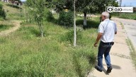 Urgen mantenimiento al parque recreativo de la colonia San José; “ya está contemplado para su limpieza”