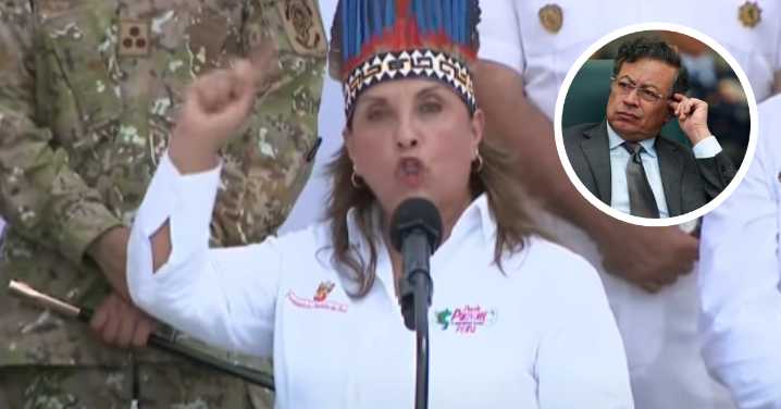 Dina Boluarte a Gustavo Petro: "La soberanía del Perú no está en discusión, Santa Rosa es y seguirá siendo peruana"