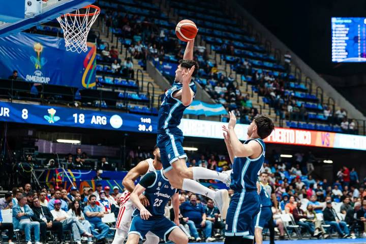 Golpe en la AmeriCup. Argentina sorprendió a Puerto Rico, le ganó en tiempo suplementario y es semifinalista