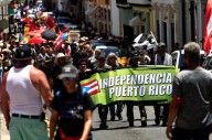 Miles de personas marchan a favor de la independencia de Puerto Rico