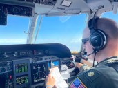 Watch: Coast Guard takes to the skies over Gulf looking for cartel activity, poachers