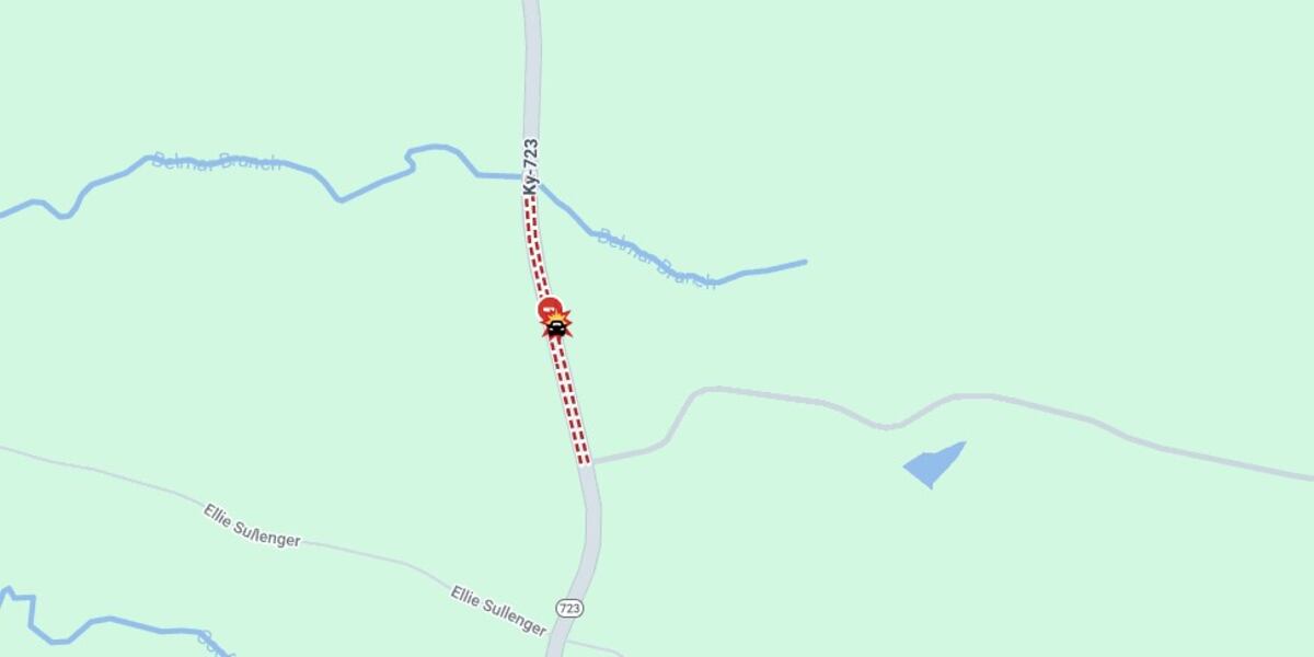 KY 723 in Crittenden Co. blocked due to crash