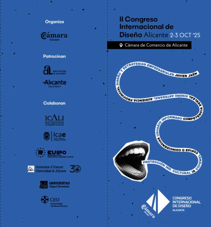 Alicante acoge el Congreso Nacional de Diseño con una agenda que une creatividad, empresa y derecho