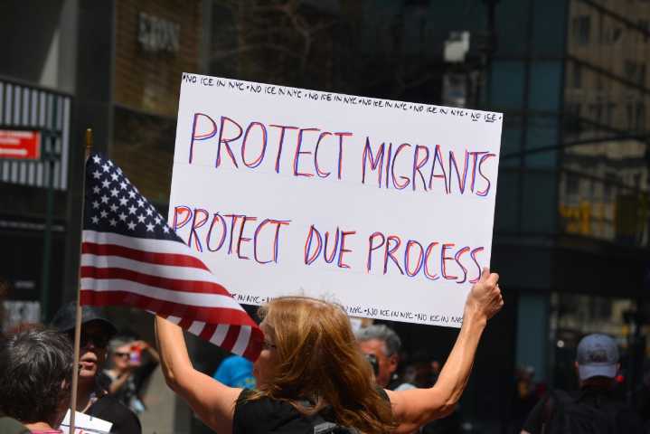 Protesta Nueva York: Exigen fin a detenciones ICE