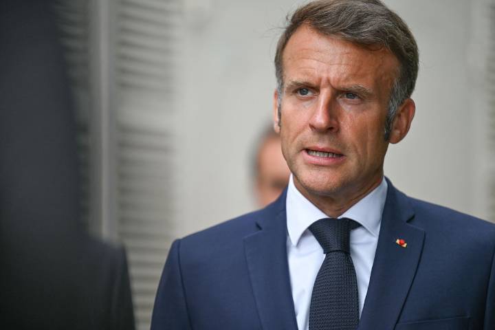 Trump fue “muy claro”, quiere un alto al fuego entre Rusia y Ucrania: Macron