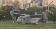 How to get up close to Marine Corps aircrafts and tanks in Boston this week