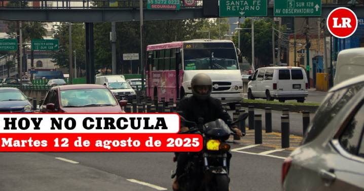 Hoy No Circula 12 de agosto de 2025: qué autos y placas descansan en CDMX y Edomex