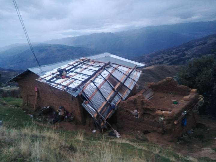 DANA Oriana provoca vientos intensos en zonas altas de sierra norte y sur y costa central