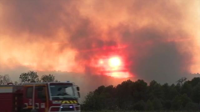France’s largest wildfire in decades contained after devastating southern region and wine country