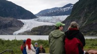 Parts of Juneau brace for flooding from water slipping past Alaska’s Mendenhall Glacier
