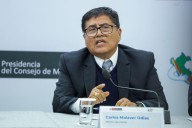 Presentan moción para interpelar al ministro del Interior, Carlos Malaver