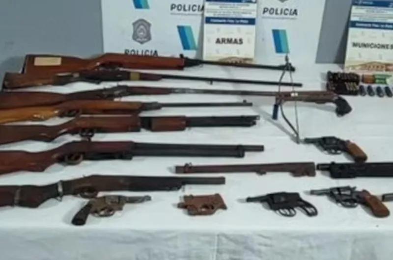 Vecino fue imputado tras hallazgo de arsenal en su vivienda