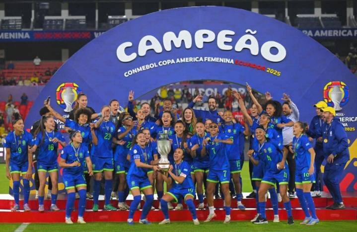 Brasil pentacampeón de la Copa América Femenina 2025