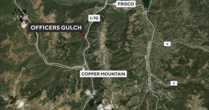 Human remains recovered in Colorado's mountains near Officers Gulch