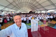 Rinde Julio Menchaca su informe regional de gobierno en la Huasteca
