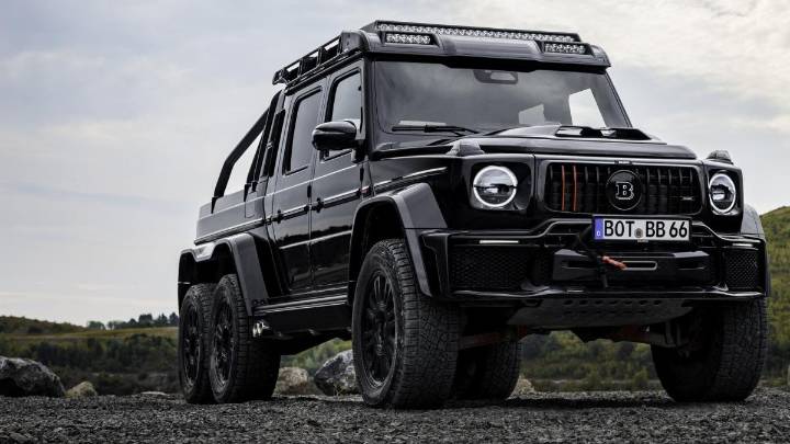 La nueva bestia offroad de Brabus tiene 6 ruedas y puede con todo