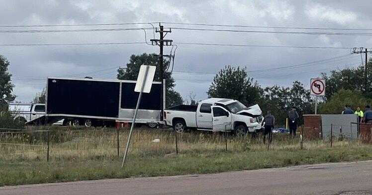 Homicide and crash investigation on U.S. 24, road closed