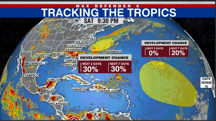 National Hurricane Center monitoring 2 systems for tropical cyclone formation