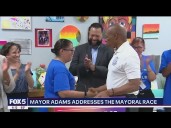 Adams on the NYC mayoral race, Mamdani's latest endorsement