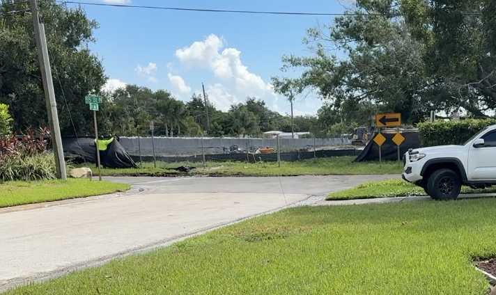 Homeowners in Disston Heights said construction project is contributing to flooding problems